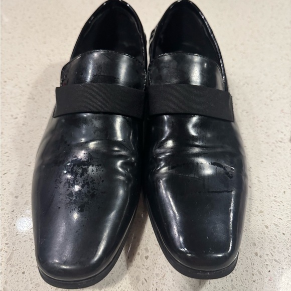 Calvin Klein Men\'s (9/EU42) Bernard Patent Slip-on Loafer Black main image 6